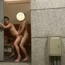 発展トイレ生交尾！ 性欲爆発ホモ大学生 公衆トイレで若者と全裸ナマ交尾！！